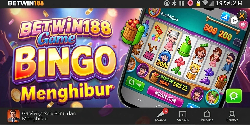 Tampilan gameplay Bingo yang menarik dan interaktif di BETWIN188.