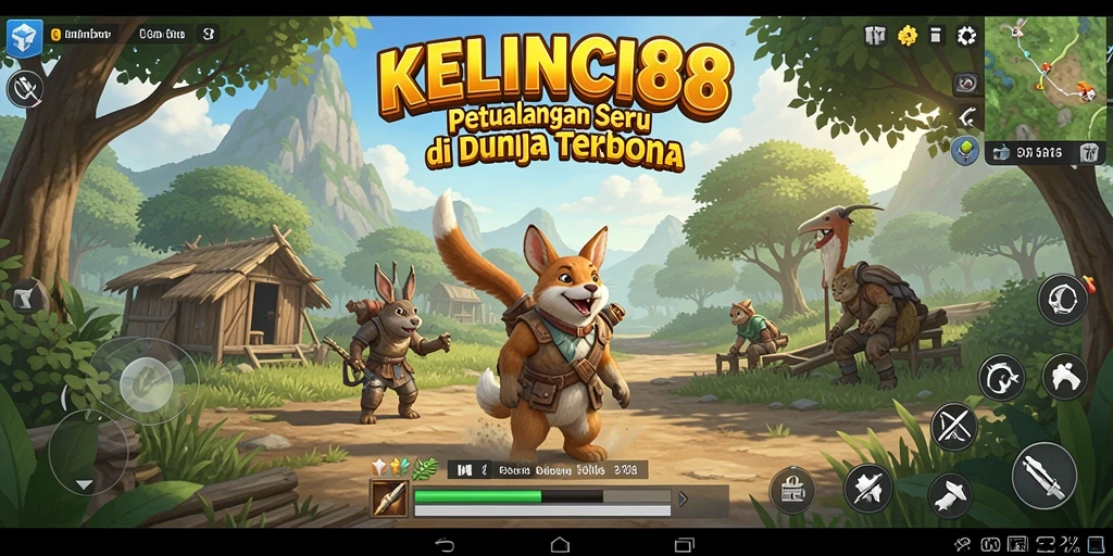 Gameplay KELINCI88 yang menarik dalam dunia terbuka dan penuh petualangan.