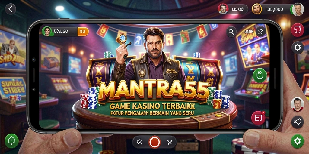 Gameplay Kasino seru dan menegangkan dalam MANTRA55.