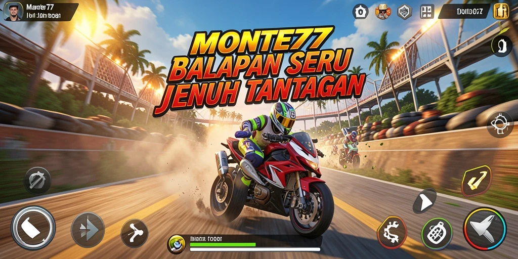 Tampilan gameplay MONTE77 yang memukau dan penuh aksi.