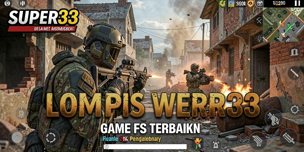 Tampilan menarik dari gameplay SUPER33 yang mendebarkan.